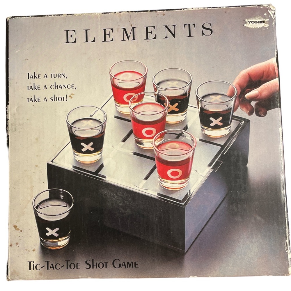 Elements Tic Tac Toe Shot Game